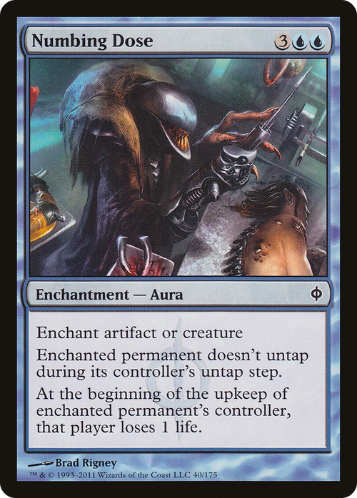 Numbing Dose (NPH-040) - New Phyrexia Foil
