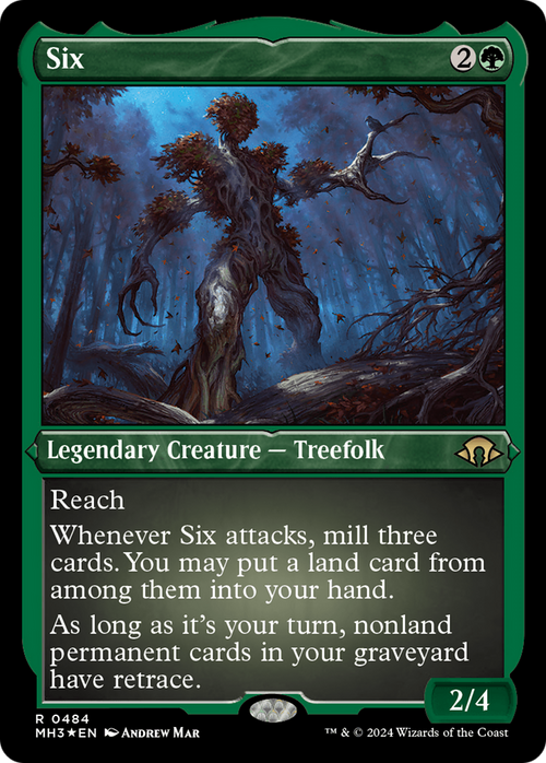 Six (Foil Etched) (MH3-484) - Modern Horizons 3 Foil