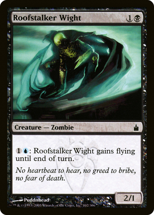 Roofstalker Wight (RAV-102) - Ravnica: City of Guilds Foil