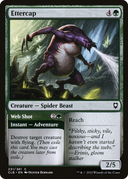 Ettercap (CLB-231) - Commander Legends: Battle for Baldur's Gate Foil