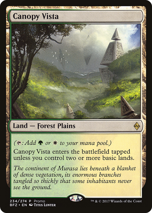 Canopy Vista (SSP-234) - BFZ Standard Series