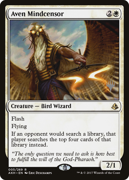 Aven Mindcensor (PPTHB-05P) - Amonkhet Promos Foil