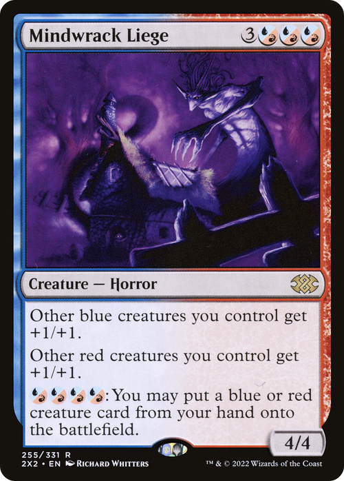 Mindwrack Liege (2X2-255) - Double Masters 2022 Foil
