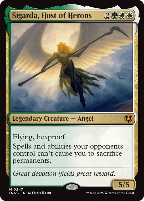 Sigarda, Host of Herons (INR-247) - Innistrad Remastered Foil