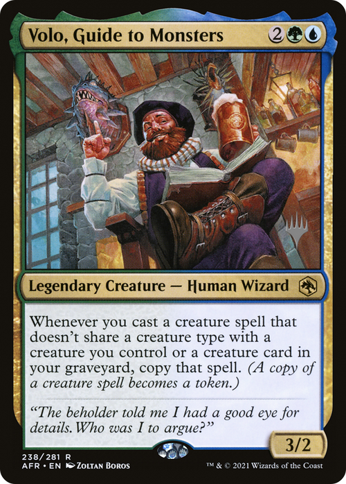 Volo, Guide to Monsters (PPAFR-238P) - Adventures in the Forgotten Realms Promos