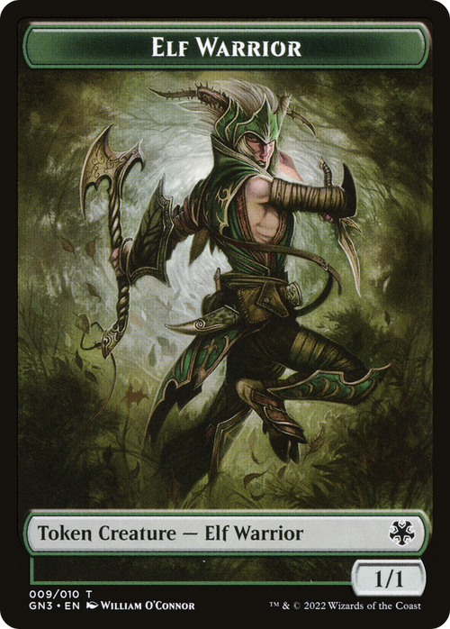 Elf Warrior (TGN3-009) - Game Night: Free-for-All Tokens Foil