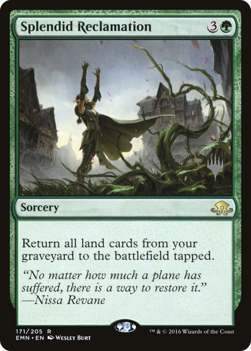 Splendid Reclamation (PPIKO-171P) - Eldritch Moon Promos Foil