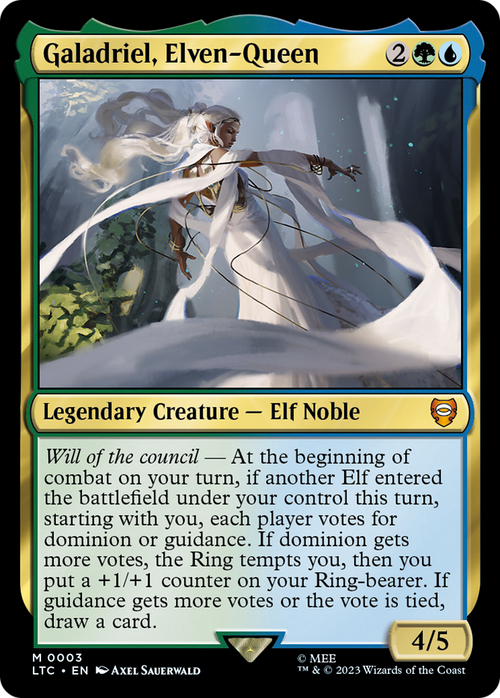 Galadriel, Elven-Queen (LTC-003) - Tales of Middle-earth Commander