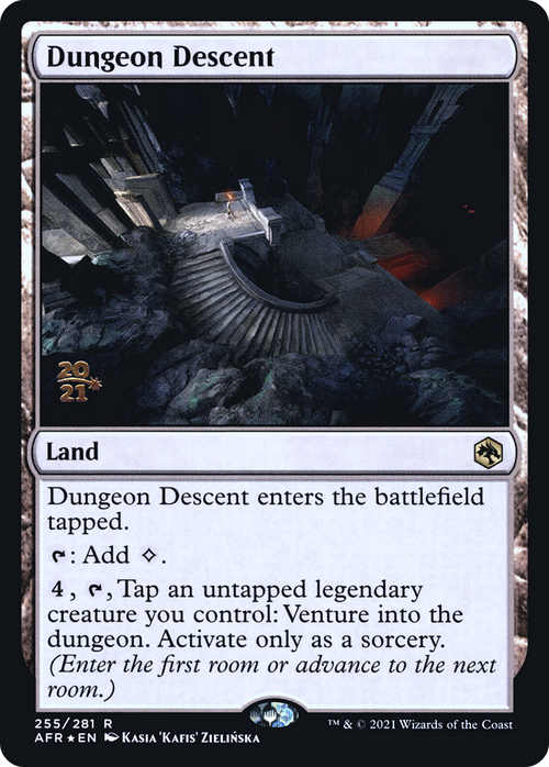 Dungeon Descent (PRE-255S) - Adventures in the Forgotten Realms Promos Foil