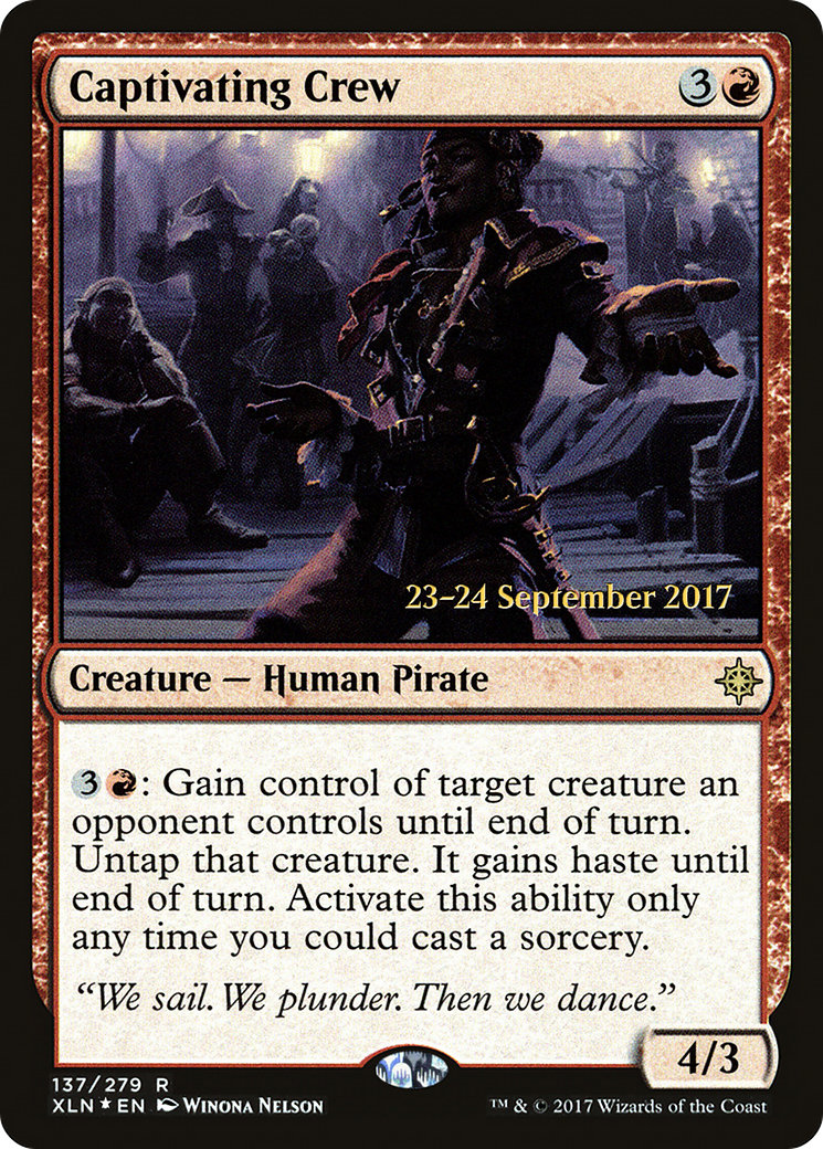 Captivating Crew (PRE-137S) - Ixalan Promos Foil