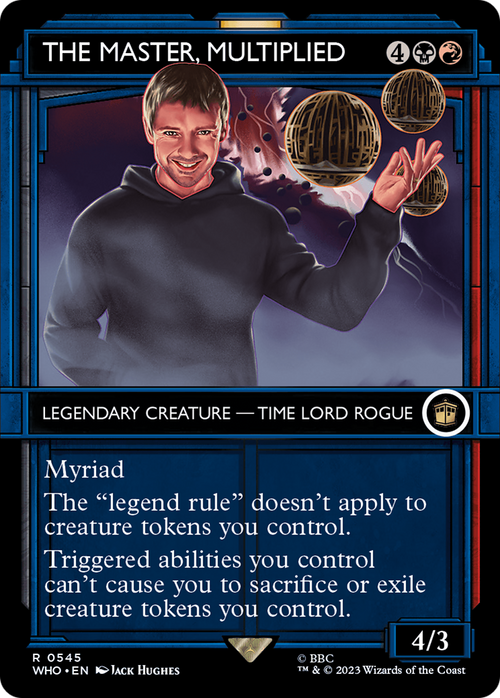 The Master, Multiplied (Showcase) (WHO-545) - Doctor Who: (Showcase) (Borderless)