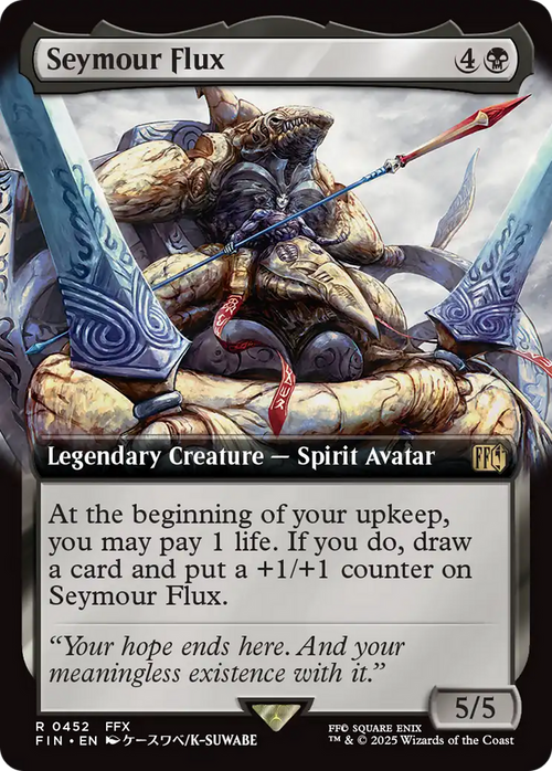 Seymour Flux (Extended Art) (FIN-452) - FINAL FANTASY: (Extended Art) Foil