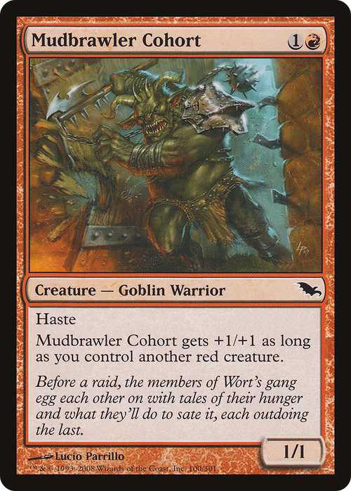 Mudbrawler Cohort (SHM-100) - Shadowmoor Foil