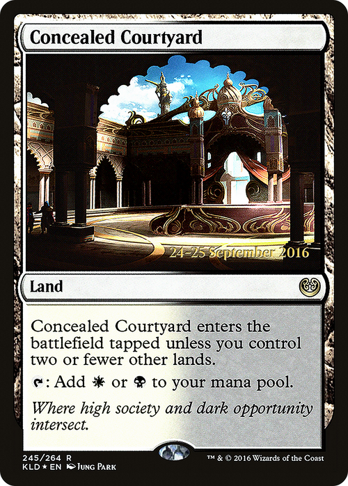 Concealed Courtyard (KLD) (PRE-245S) - Kaladesh Promos Foil