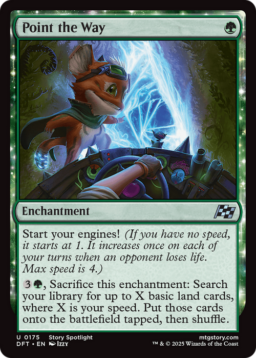 Point the Way (DFT-175) - Aetherdrift: (enchantment)