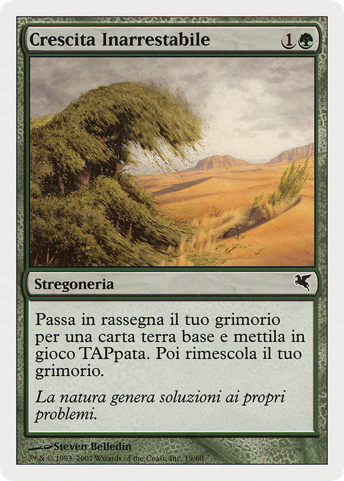 Rampant Growth (Italian) - "Crescita Inarrestabile" (K19) (PSAL-K19) - Salvat 2005