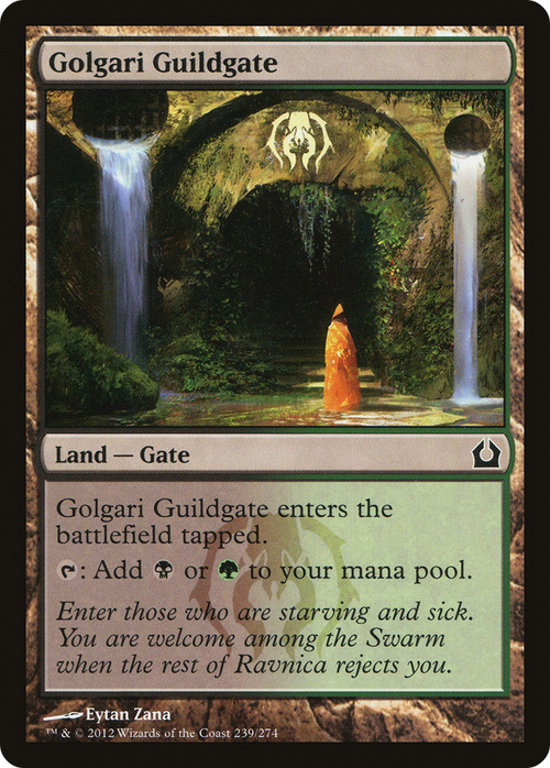 Golgari Guildgate (RTR-239) - Return to Ravnica