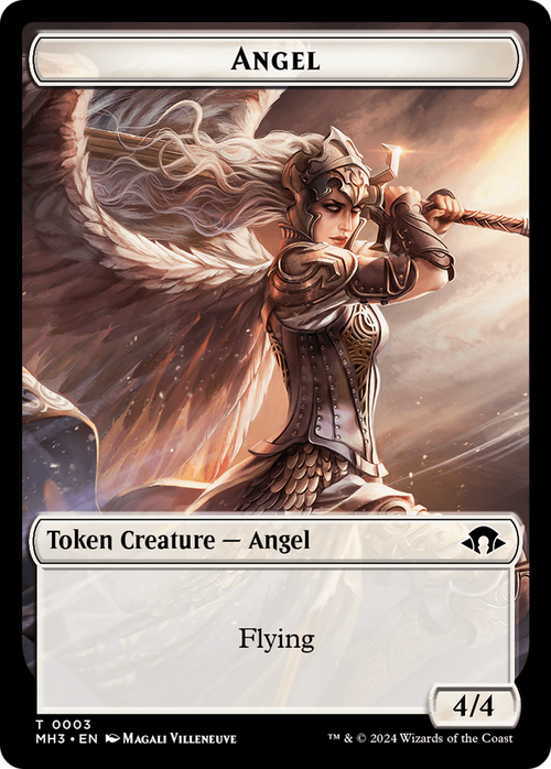 Angel (TMH3-003) - Modern Horizons 3 Tokens Foil