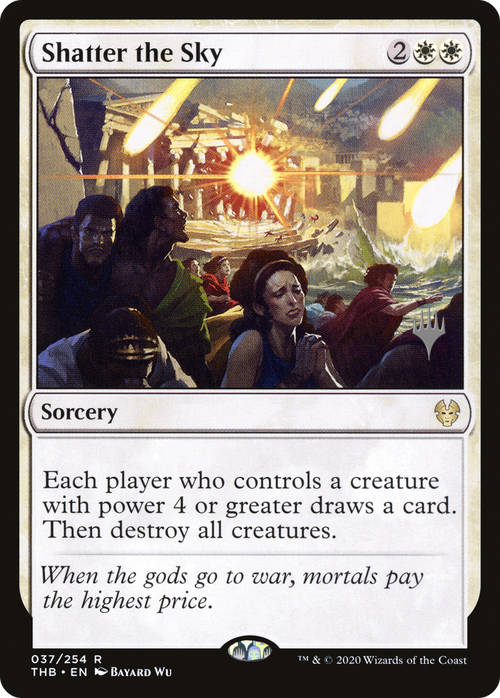 Shatter the Sky (PPTHB-37P) - Theros Beyond Death Promos