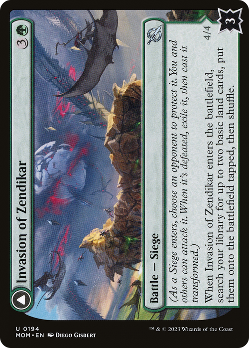 Invasion of Zendikar (MOM-194) - March of the Machine Foil