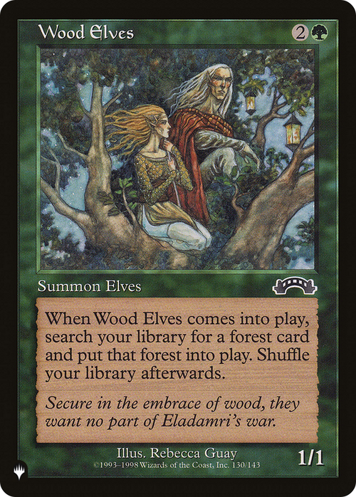 Wood Elves (LIST-EXO-130) - The List