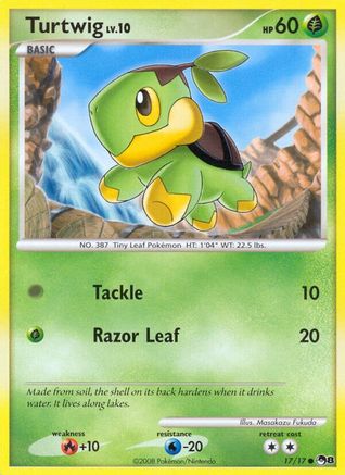 Turtwig 017/017  POP Series 8 - Common