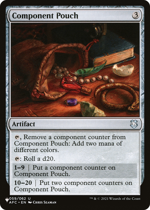 Component Pouch (LIST-059/062) - The List
