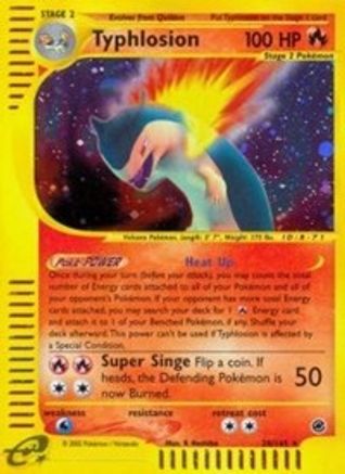 Typhlosion (28)/165  - Reverse Holofoil Expedition - Holo Rare
