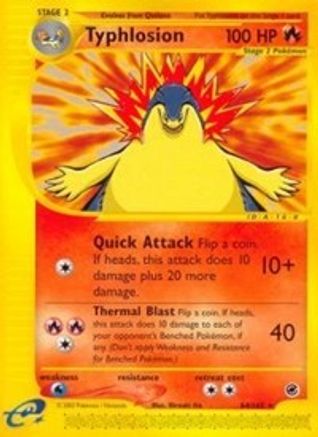 Typhlosion (64)/165  Expedition - Rare