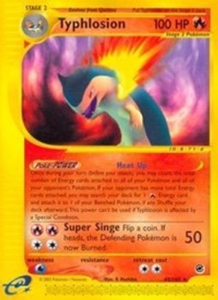 Typhlosion (65)/165  - Reverse Holofoil Expedition - Rare