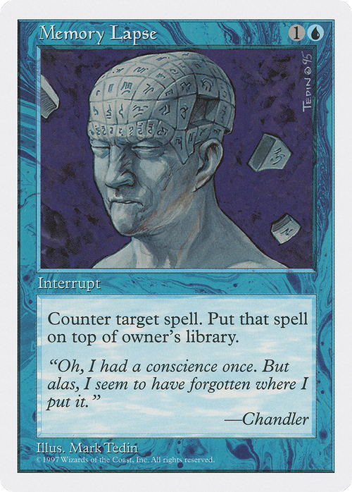 Memory Lapse (5ED-103) - Fifth Edition