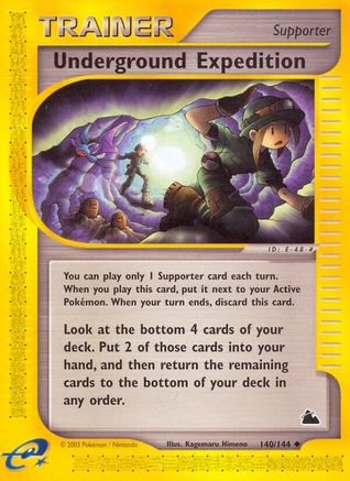 Underground Expedition/144  - Reverse Holofoil Skyridge - Uncommon