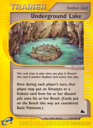 Underground Lake/144  Skyridge - Uncommon