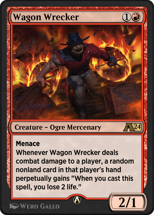 Wagon Wrecker (YOTJ-015) - Alchemy: Outlaws of Thunder Junction