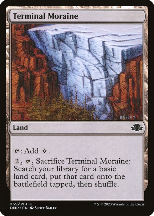 Terminal Moraine (DMR-259) - Dominaria Remastered Foil