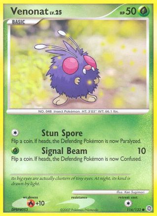 Venonat/132  Secret Wonders - Common