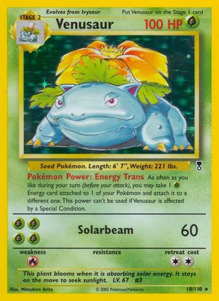 Venusaur  - Holofoil Legendary Collection - Holo Rare