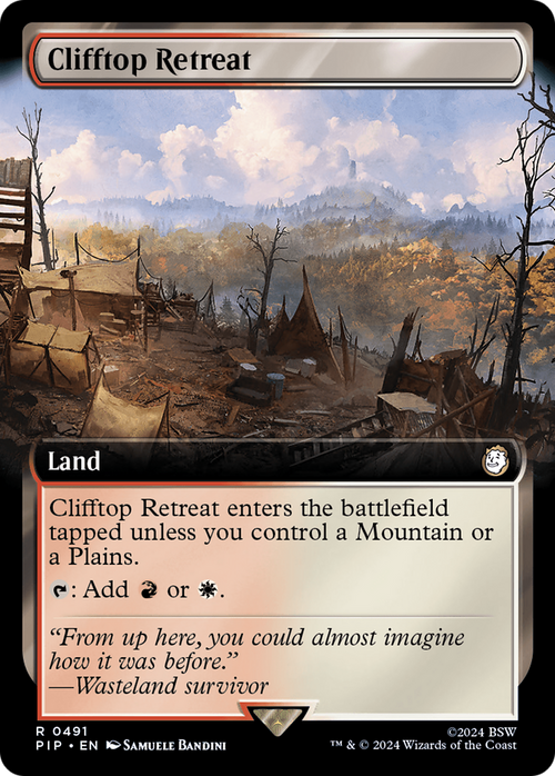 Clifftop Retreat (Extended Art) (PIP-491) - Fallout: (Extended Art)