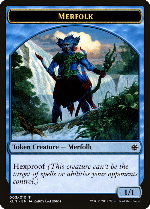 Merfolk Token (XLN-003) - Ixalan Tokens