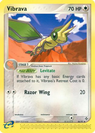 Vibrava - 46/97/97  Dragon - Uncommon