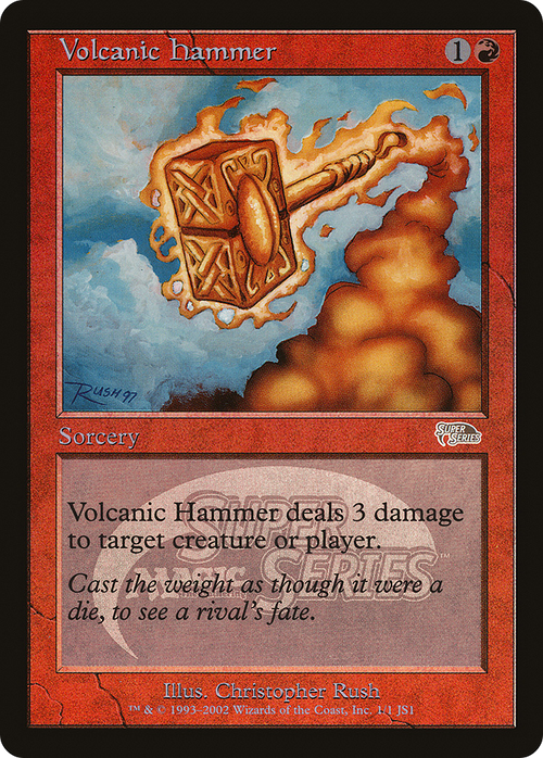 Volcanic Hammer (Junior Super Series) (JSS-001) - Junior Super Series Foil