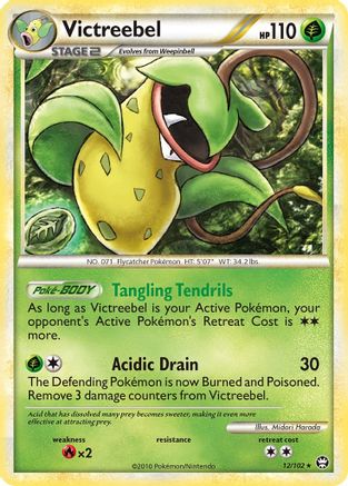 Victreebel  - Holofoil Triumphant - Holo Rare