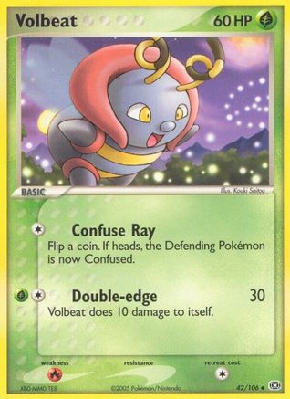 Volbeat/106  - Reverse Holofoil Emerald - Uncommon