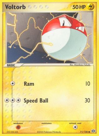Voltorb/106  Emerald - Common