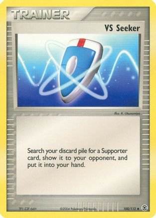 VS Seeker/112  - Reverse Holofoil FireRed & LeafGreen - Uncommon