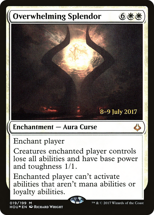 Overwhelming Splendor (PRE-19S) - Hour of Devastation Promos Foil
