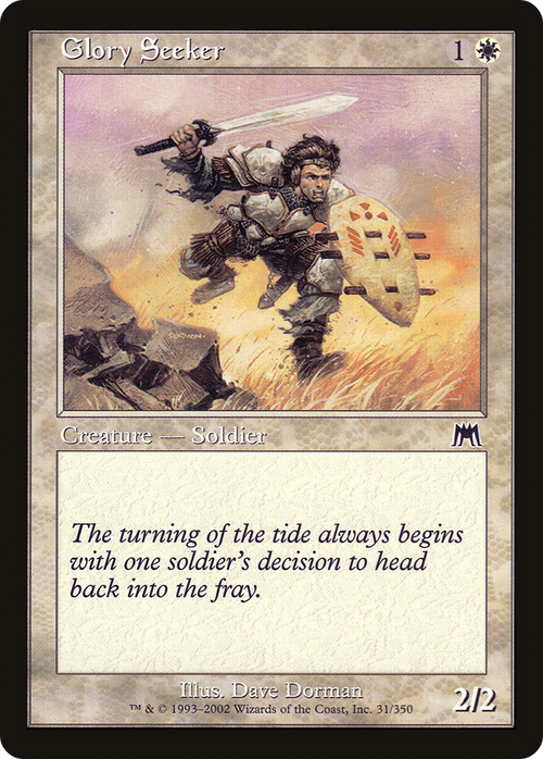 Glory Seeker (ONS-031) - Onslaught Foil