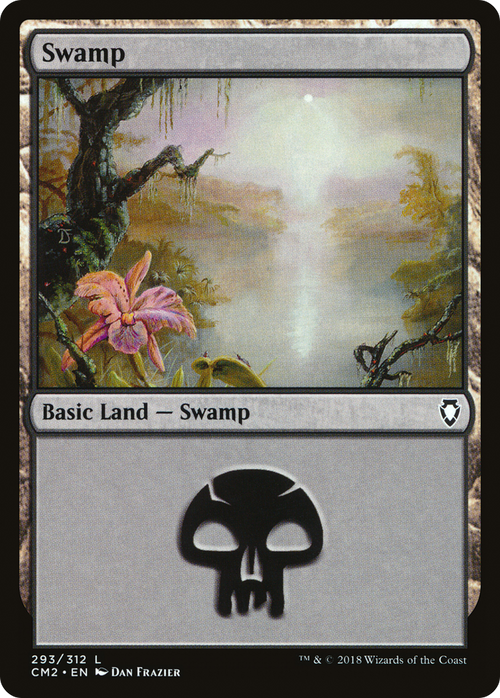 Swamp (293) (CM2-293) - Commander Anthology Volume II