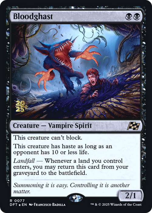 Bloodghast (PRE-77S) - Prerelease Cards Foil