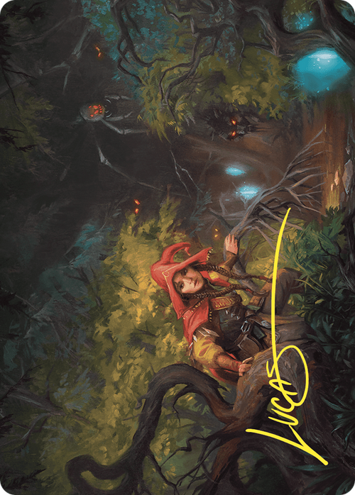 Brave the Wilds // Brave the Wilds (AWOE-025) - Wilds of Eldraine Art Series (Borderless) Foil